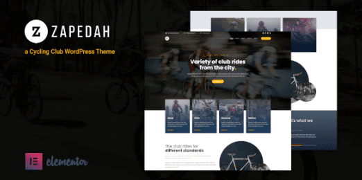 Zapedah – Cycling Club WordPress Theme - Biggest Collection Of GPL Themes |  Plugins | Templates